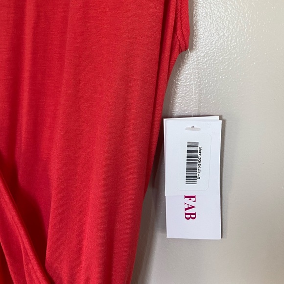 Tangerine wrap maxi dress - Picture 2 of 2